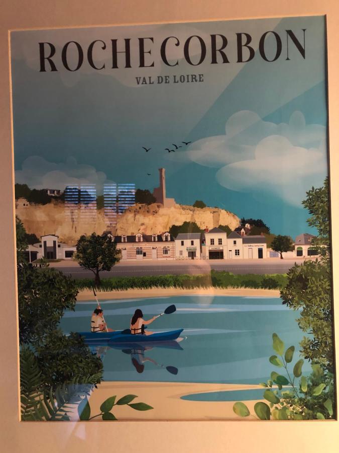 Apartmán Les Palombes Rochecorbon Exteriér fotografie